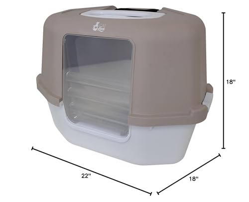 Arenero Cubierto para Gato Cat Love Espacio Ahorro miniatura 2
