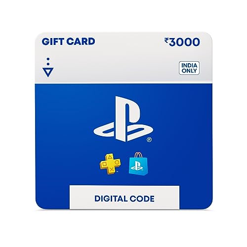 Rs.3000 Sony PlayStation Store Gift Card (Email Delivery in 1 hour- Digital Voucher Code)