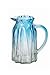 Ekirlin Glass Mug Shape Flower Vase,Blue Vases for Tabletop Plant Glass Vases for Weddings, Events,Decoration,Arrangements,Office Desktop,or Home,Bookshelf (Blue)