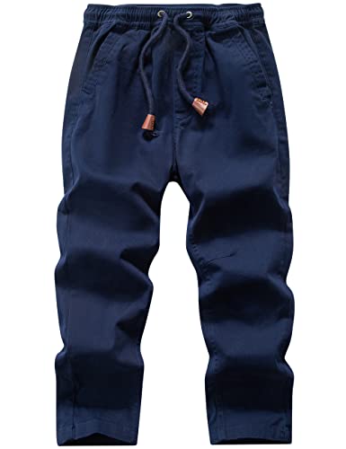 Pantalon chino garçon à cordon pour en finir avec la taille serrée