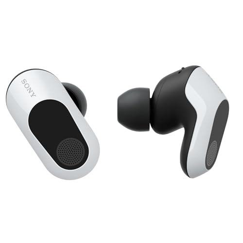 Image of Sony INZONE Buds WF-G700N Truly Wireless Noise Cancelling Gaming in-Ear Earbuds, with 24 Hour Battery, for Mobile, PC, PS5, 360 Spatial Sound, 30ms Low Latency, USB-C Dongle & LE Audio (LC3)- White