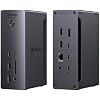 UGREEN Thunderbolt 4 Dock 13-in-1 40Gbps Docking Station with Dual 4K@60Hz Single 8K Display, 90W Charging for Laptop, 2.5GbE, SD/TF 4.0. Revodok Max 213 for MacBook Surface Pro and More