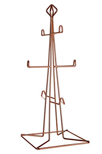 Premier Housewares Vertex, articoli per la casa in rame placcato, metallo, Copper, 15 x 15 x 37 cm