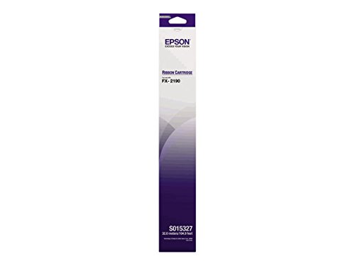 Cinta de impresoras matriciales FX-2190 cartucho negro Epson C13S015327 de 120g