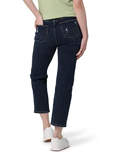 Wrangler womens High-rise Rodeo Straight Leg Crop Jean3