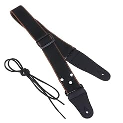 Murezima Sangle de Guitare Coton Confort en Cuir Extré - Les Beatles, Paul McCartney, John Lennon, RIngo Starr, George Harrison