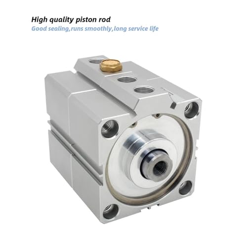 Cylindre pneumatique compact double effet duplex SDAT12 à guidage précis
