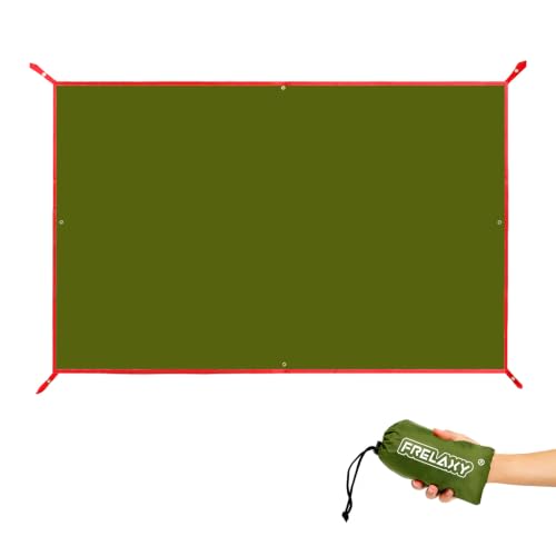 Frelaxy Tent Footprint, Waterproof Camping Tarp, Durable Tent Floor to Elevate Your Camping, Hiking, Backpacking, Hammock, Beach Experience