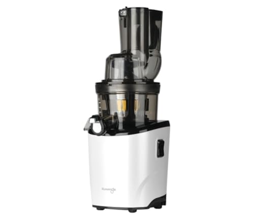 Kuvings REVO830S Slow Masticsating, Cold Press Juicer - Double Filling Opening, Automatic Cutting System,BPA-Free, Extra Wide Feed Chute, Quiet Motor - Matt White option