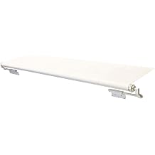 Solera 5000 Series White Slide Topper RV Slide-Out Awning 106" 101" Fabric 13.5 oz Vinyl Leak-Proof, 48" Extension, Roof, Sidewall Protection, Travel Trailer, 5th Wheel, Motorhome - V000163293