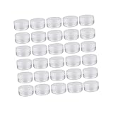 Photo Gallery housoutil 50pezzi mini contenitori per crema cosmetica vasetti trasparenti per campioni e viaggio piccoli e leggeri per trucco e prodotti di bellezza Photo Gallery housoutil 50pezzi mini contenitori per crema cosmetica vasetti trasparenti per campioni e viaggio piccoli e leggeri per trucco e prodotti di bellezza