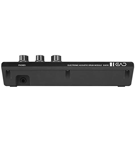 Image of Yamaha EAD10 Electronic-Acoustic Drum Module with Stereo Microphone and Trigger,Black | Xy Stereo Mic Plus Kick Trigger, 50 Presets /200 User Scenes, Up to 6 Triggers, USB Audio and USB Flash Record