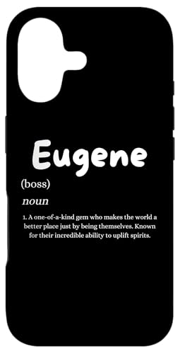 Eugene Definition �J�X�^���R�X�`���[�� ���[�W�[���p �J�X�^�}�C�Y�� �X�}�z�P�[�X iPhone 17 �p