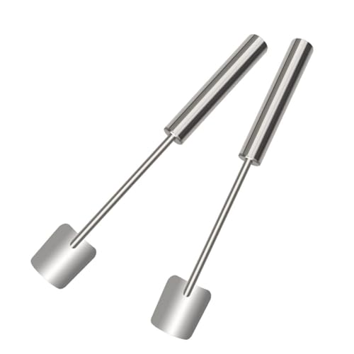 2 piezas de mazorcas de maíz shucker herramienta acero inoxidable removedor de maíz con aparato de cocina largo y eficiente para pelar rápidamente