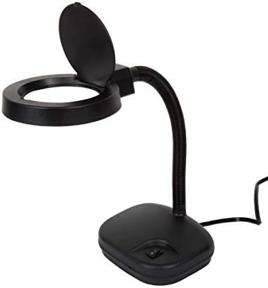 Buyyart New MAX PAMMA Gooseneck Magnifying Lamp Magnifier 5x 10x Desk Adjustable Light Jewelry