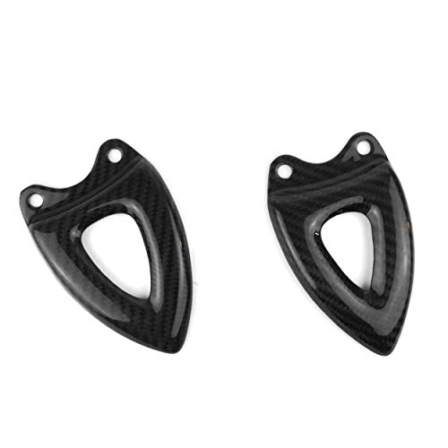 Reposes pieds 100% carbone compatibles avec Speed Triple 1050 05-10 moto