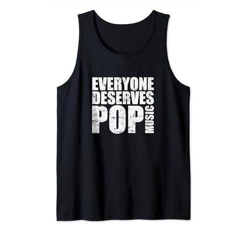 Todo el mundo merece estrellas cantantes de música pop Camiseta sin Mangas