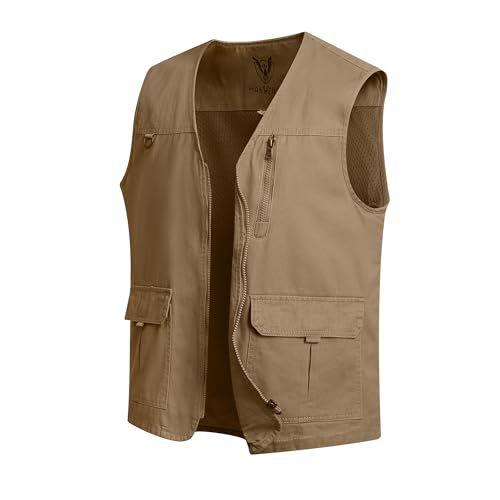 Chaleco transpirable de hombre con bolsillos chaqueta deportiva sin mangas 2