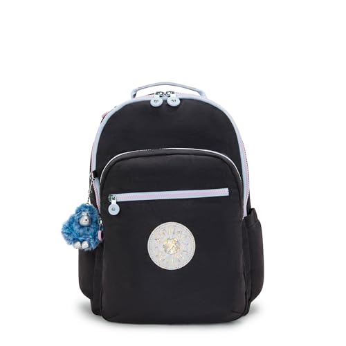 Image of Kipling Women's Seoul 15 inch Laptop Backpack, Durable, Roomy with Padded Shoulder Straps, Built-In Protective Sleeve
