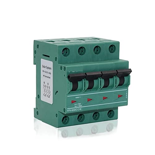 �T�[�L�b�g�u���[�J�[ 4P DC 1000V 1200V PV �V�X�e���p 6A 10A 16A 20A 25A 32A 40A 50A 63A FPV-63 TUV(20a,1000V)