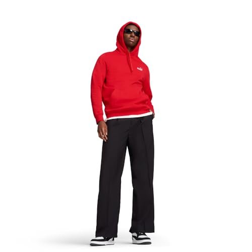 Image of PUMA Mens Essentials No. 1 Logo Hoodie Casual Outerwear Casual - Black