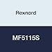 Rexnord MF5115S Double Set Collar Flange Block, 4-Bolt Piloted Flange, Double Setscrew Locking Collar, Non-Expansion, Heavy Contact Seals, Cast Iron, 1-15/16" Shaft-Size, 4-1/16" Bolt Spacing, 5-3/4" Bolt Circle