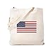 CafePress Einkaufstasche mit amerikanischer Flagge, canvas, khaki, Größe S