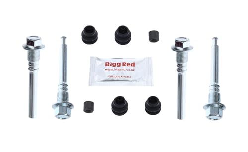 Bigg Red - Brake Caliper Slider Bolt Guide Kit - Compatible with, Rear Left & Right