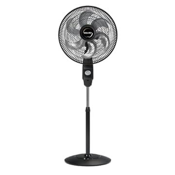 Ventilador de Coluna Mallory Éolo 126W, Silencioso, Hélice de 15 pás, Grade Especial em Sistema TS, Máxima Vazão e Mínimo Ruído – PR-GF- 220V