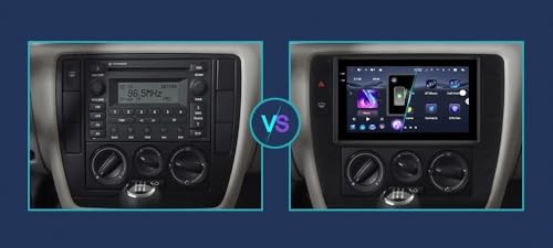 Pantalla de coche con Carplay inalámbrico, Android Auto y Bluetooth para Passat B5 2