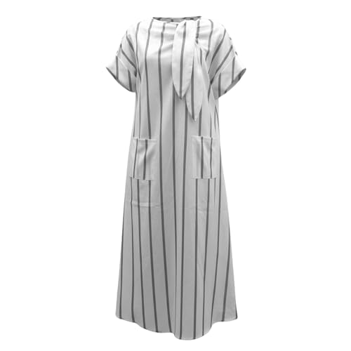Vestido largo de caftán para mujer estilo bohemio de playa y verano
