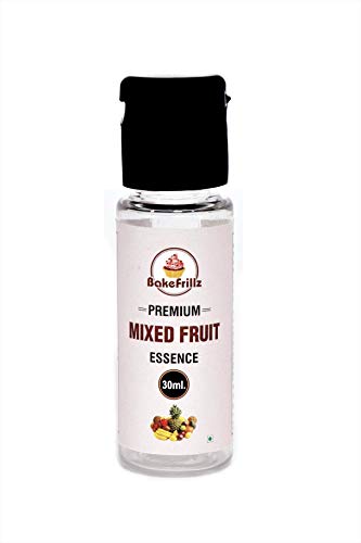 Image of Bakefrillz Food Flavour Essence for Cake Baking, Ice creams, puddings, cookies, essence for cake making, 30 ml (Mixed Fruit)