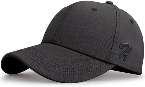 HASAGEI Baseball Cap Herren Damen 100% Baumwolle Basecap Verstellbar | Einheitsgröße, Reine Farbe Sonnenschutz Cap Unisex Baseballkappe für Freizeit Outdoor Tennis Golf Reisen Gesc