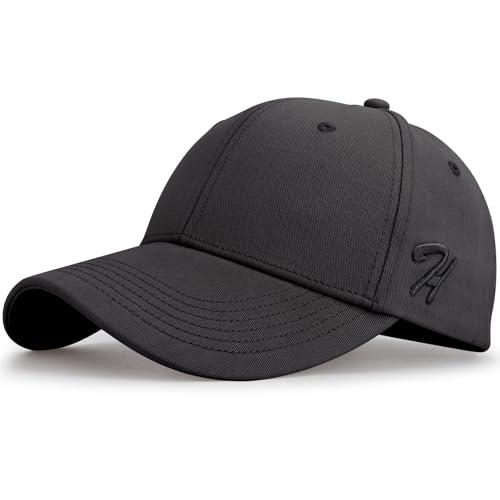 HASAGEI Baseball Cap Herren Damen 100% Baumwolle Basecap Verstellbar Baseball Kappe Reine Farbe Baseboard Baseballkappe für Tennis Golf Reisen Geschenkidee