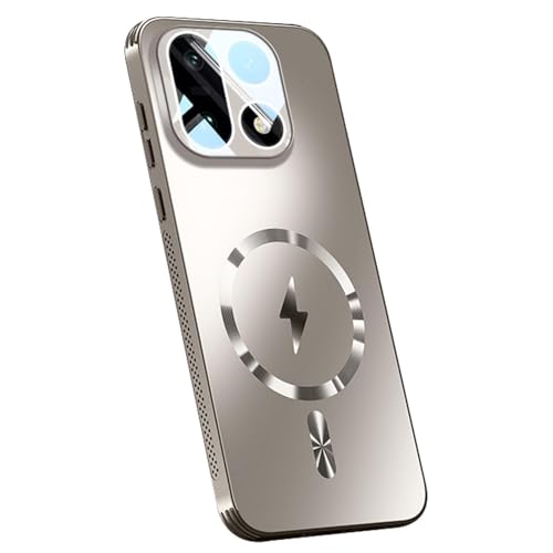 Coque One Plus 15 magnétique gold avec protection caméra intégrée