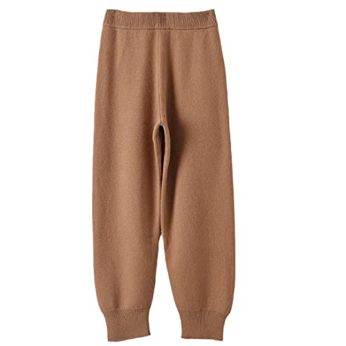 Pantalon d'hiver pour femme keusyoi oubliez le froid grâce au tricot de laine