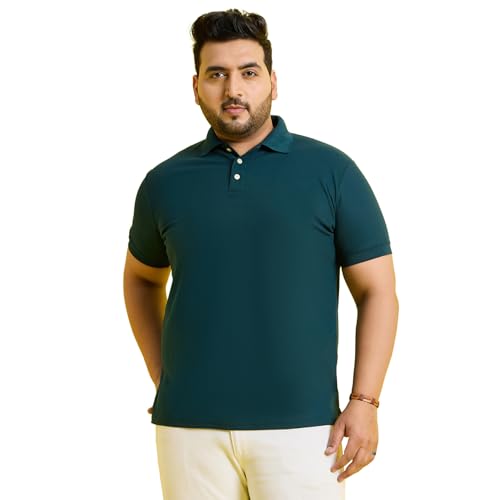 Polo uni coupe droite grande taille homme vetement classique