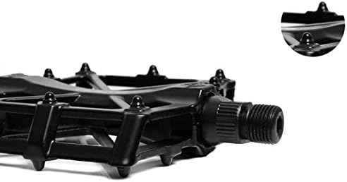 Miniatura 6 de Free-fly Bicycle Pedal - Aluminum Bearing Bike Pedals with 16 Anti-Skid Pins - Lightweight Platform Pedals - Universal 916" Bike Pedal for Mountain