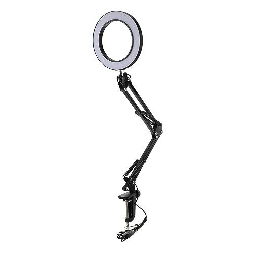 DIYEAH 1Pieza Lupa LED Color Para Manicura y Estudio Con Clip Profesional