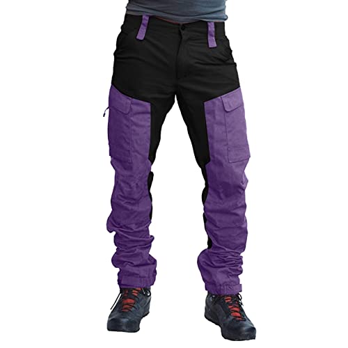 Salopette homme avec poches | Pantalon de loisirs bicolore