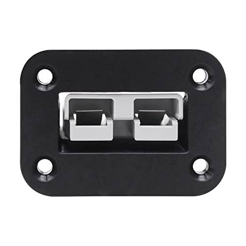 Wekttznol 12-24V 50Amp Mounting Bracket Panel Plug Flush Mount For Anderson Sb50 Series Connectors #TOP1