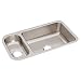 Elkay ELUH3219 Gourmet Lustertone Undermount Sink, Stainless Steel