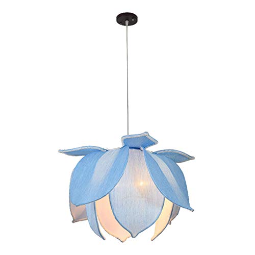 Chandelier Ceiling Lamp Lotus Classic Classical Lantern Dining Room Dining Room Fabric Lampshade, BOSS LV, 60cm