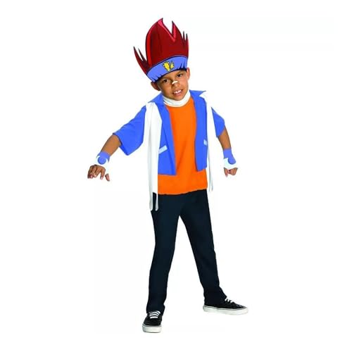 Disfraz Beyblade Gingka para Niños Mediano 8-10 miniatura 1