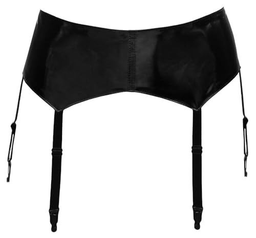 Porte-jarretelles noir XL Black Level aux finitions soignées