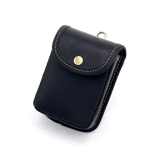 Small Waist Bag Coin Purse Mini Key Bag Retro Waist Hanging Storage Bag(Black)