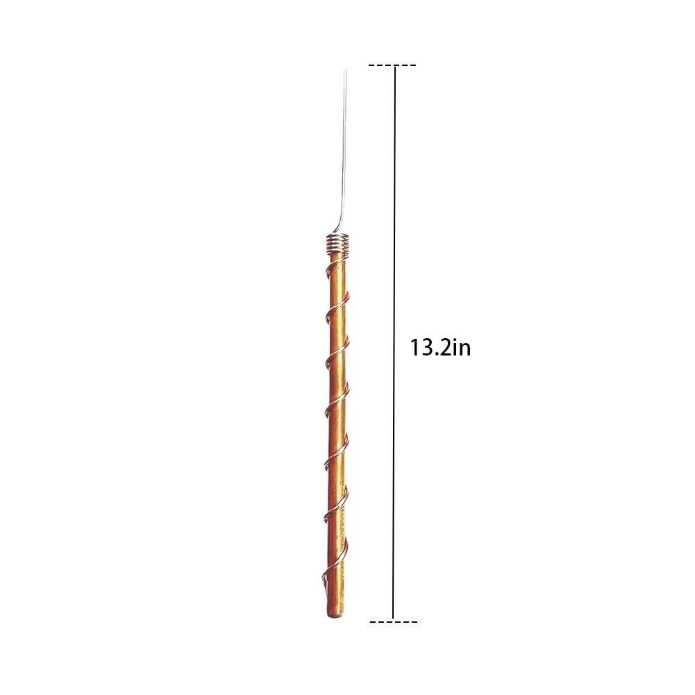 Elektrokultura pręty do roślin miedziane anteny ogrodowe 33,5 cm