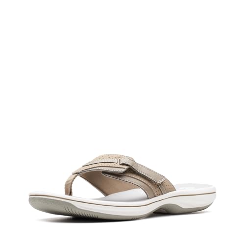 Clarks Chanclas Brinkley Keeley Keeley para Mujer, Greystone, 42 EU