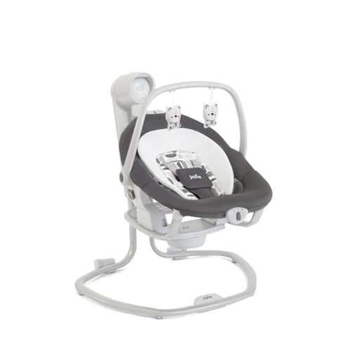 Joie Miso 2-in-1 Baby Swing &amp; Portable Rocker, 6 Speeds, 3 Reclines