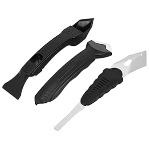 3 in 1 Kit voor kitgereedschap, siliconenkit Remover Schop Glas Cement Kitschraper Milieuvriendelijk materiaal, Troffels